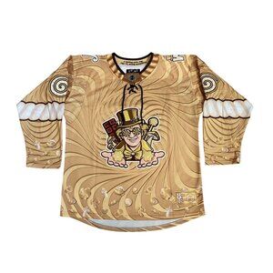 Limited Edition "COME WITH ME" Hockey Jersey Willy Wonka Golden Ticket Exclusive